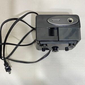 Panasonic Black and Gray Pencil Sharpener